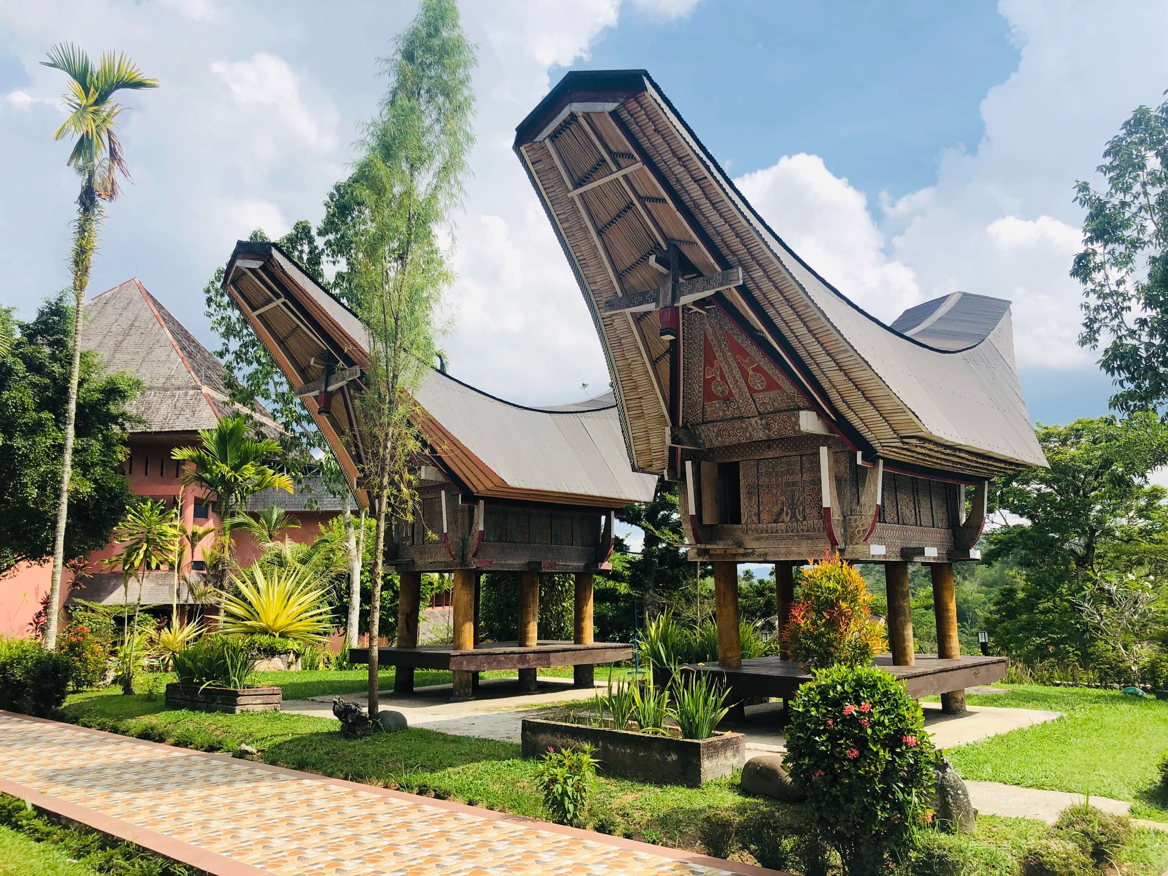 Maison traditionnelle de Sulawesi