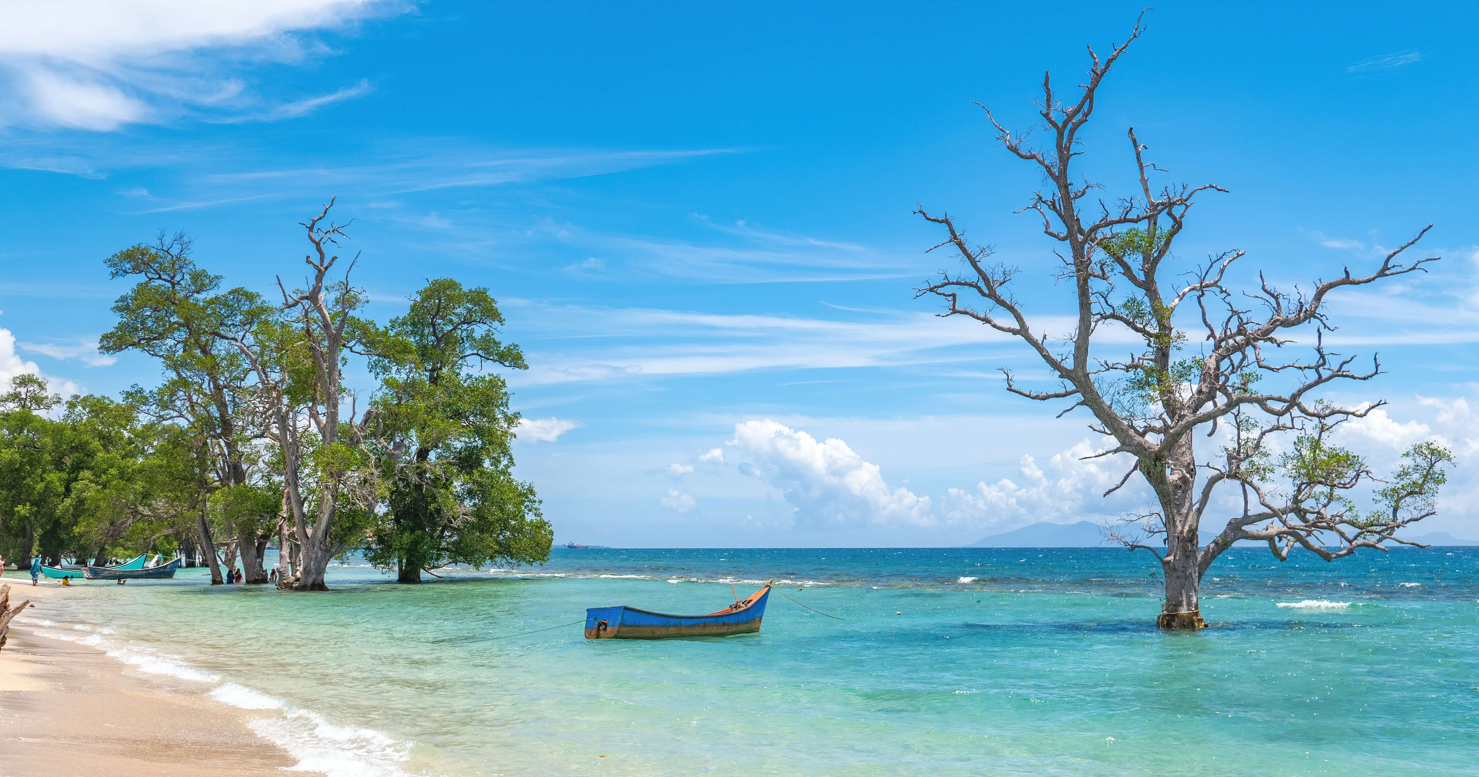 Plage à Sumatra