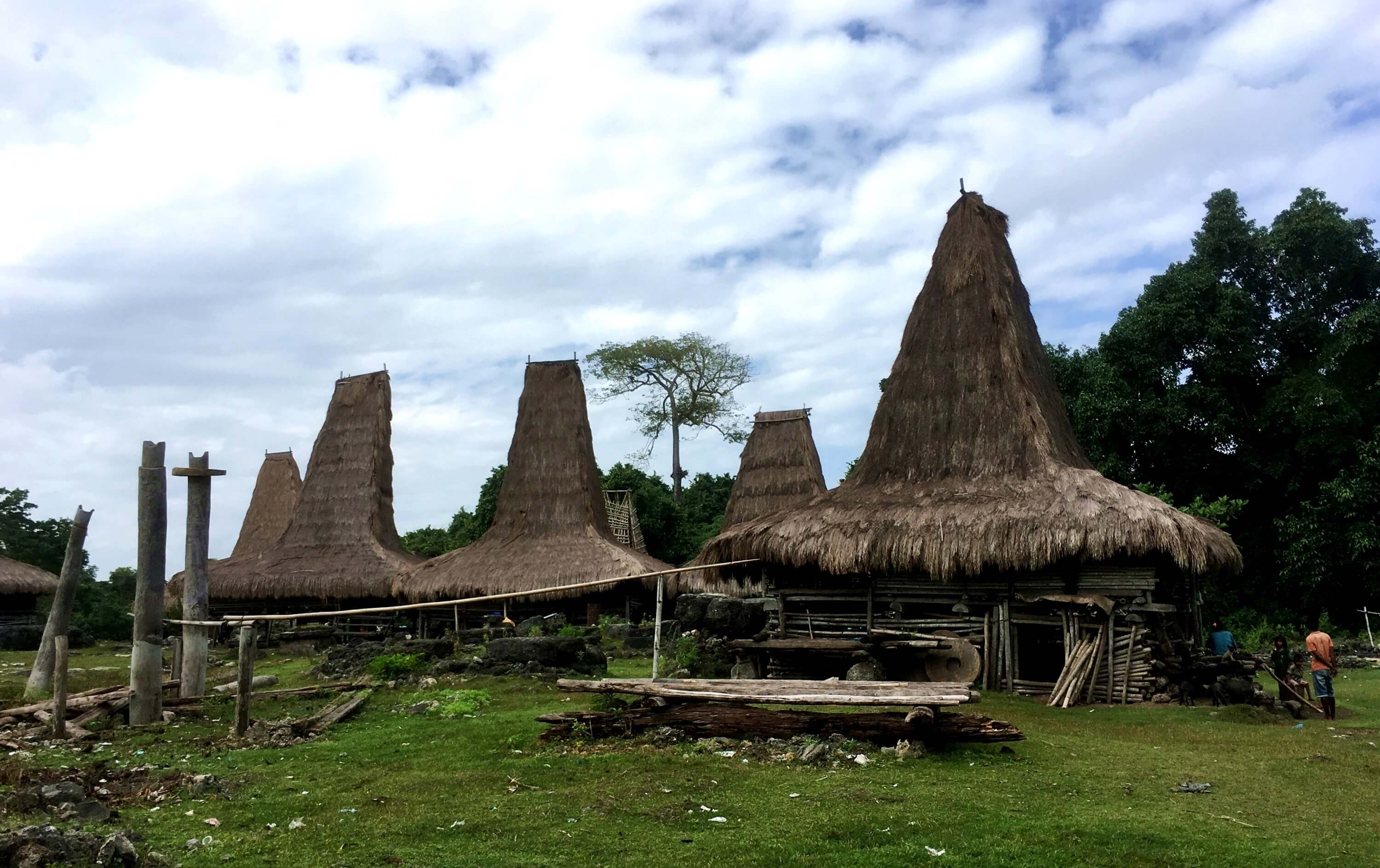 Village traditionnel à Sumba